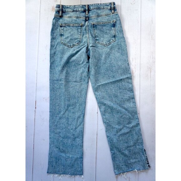 The Drop Standard Ian Mid Rise Relaxed Straight w/ Side Slit - Size 27, NWT - Picture 7 of 11